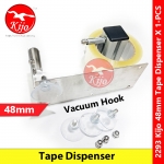 48mm Big Tape Dispenser Stainless Steel Heavy Duty #Desktop #48mm #TapeDispenser #OppTape #大号胶纸架 #Kijo #2293